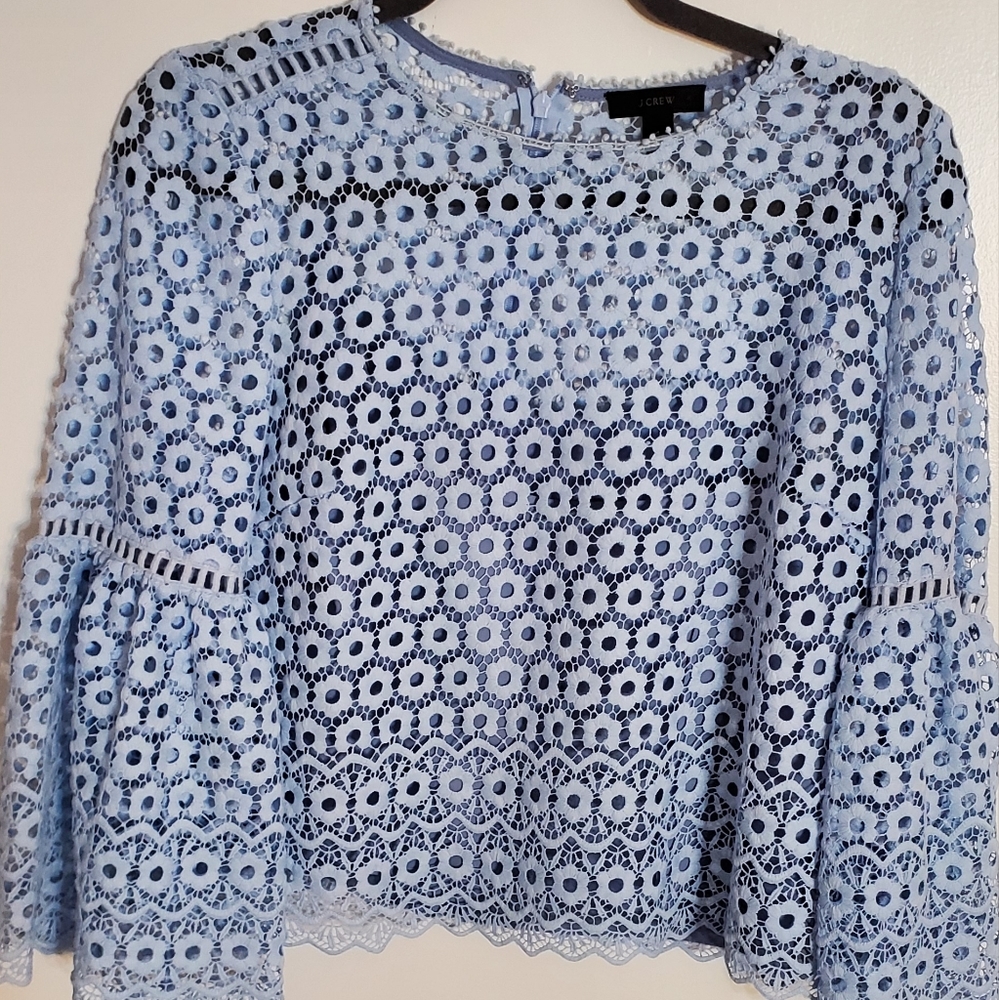 J Crew Lace Shirt